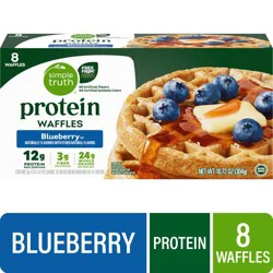 Simple Truth® Protein Blueberry Waffles, 8 ct / 10.72 oz