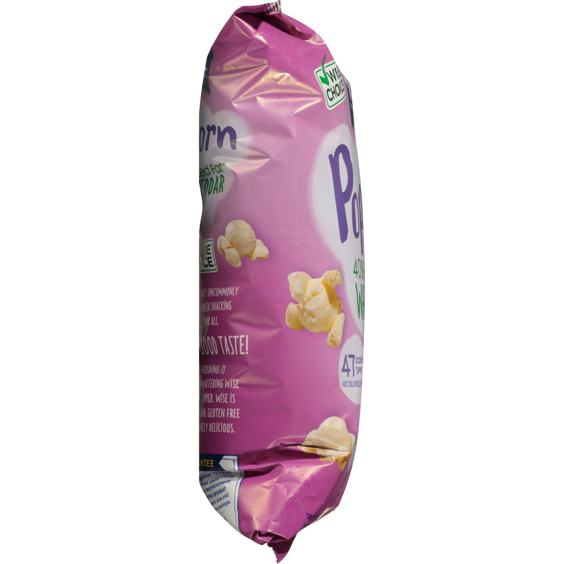 slide 6 of 6, Wise 40% Reduced Fat White Cheddar Popcorn, 5.5 oz