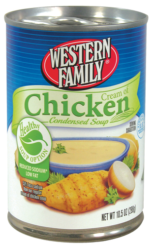 slide 1 of 1, Western Family Healthy Cream Of Chicken, 10.5 oz