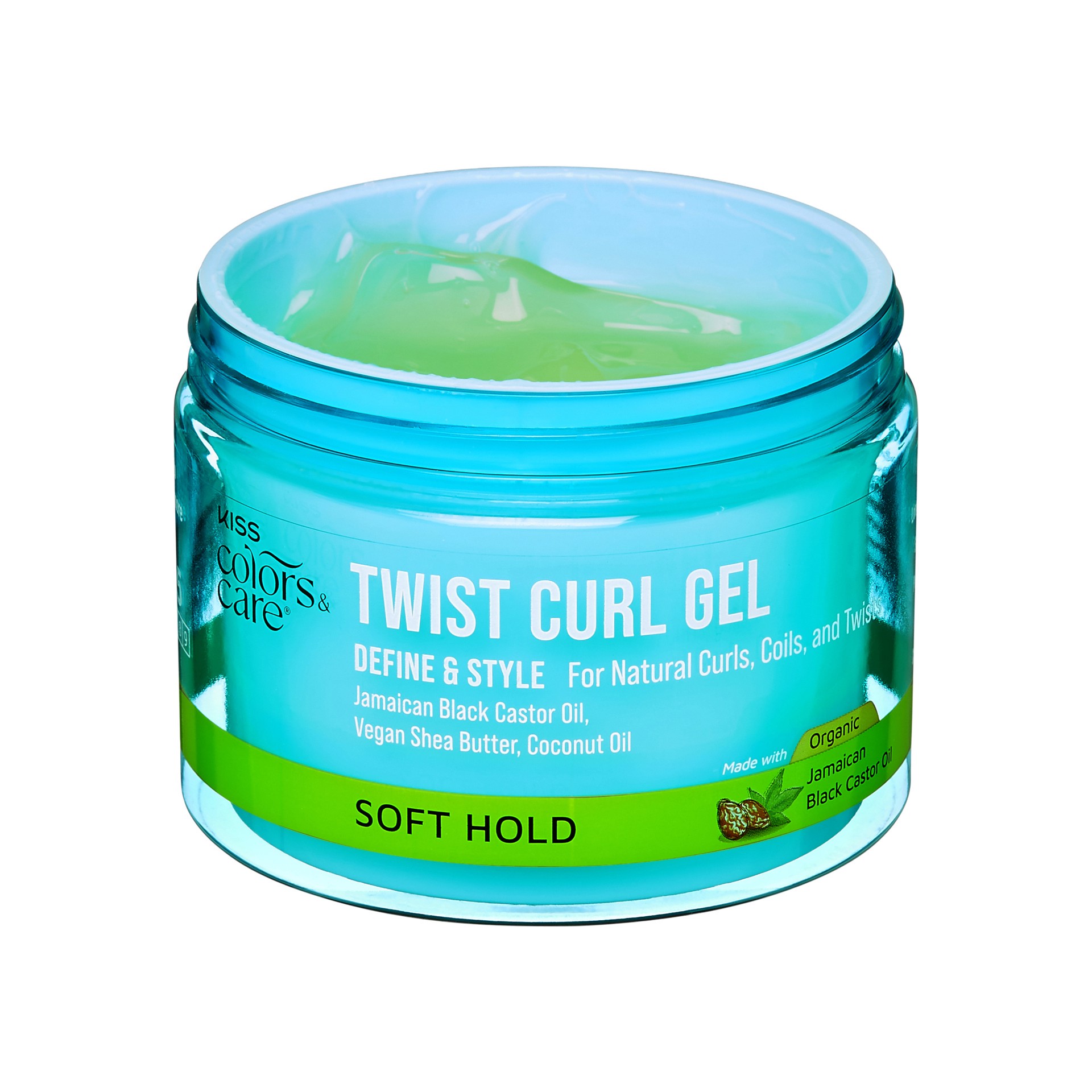slide 2 of 5, Kiss Soft Hold Define & Style Twist Curl Gel 6 fl oz, 6 fl oz