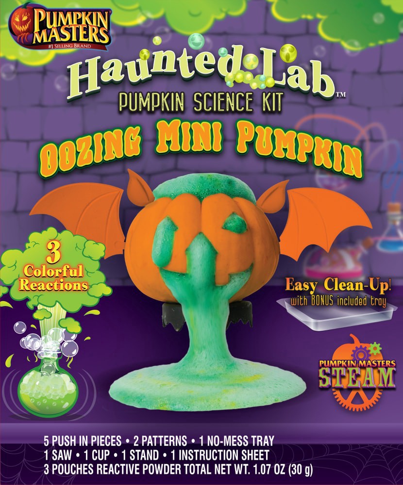 slide 1 of 1, Pumpkin Masters Haunted Lab Pumpkin Science Kit, 1 ct