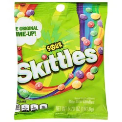 SKITTLES Sour Chewy Candy, 5.7 oz Bag
