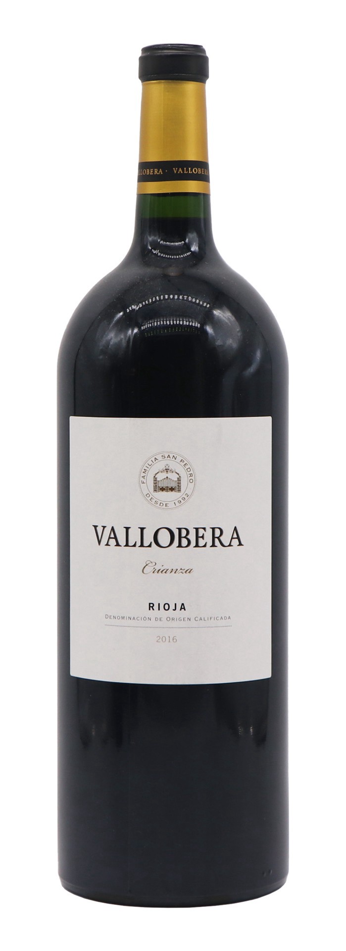 slide 1 of 1, Vallobera Crianza Rioja, 5 liter