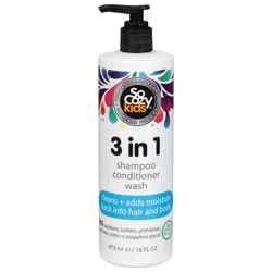 SoCozy Kids 3 in 1 Shampoo Conditioner Wash 16 fl oz