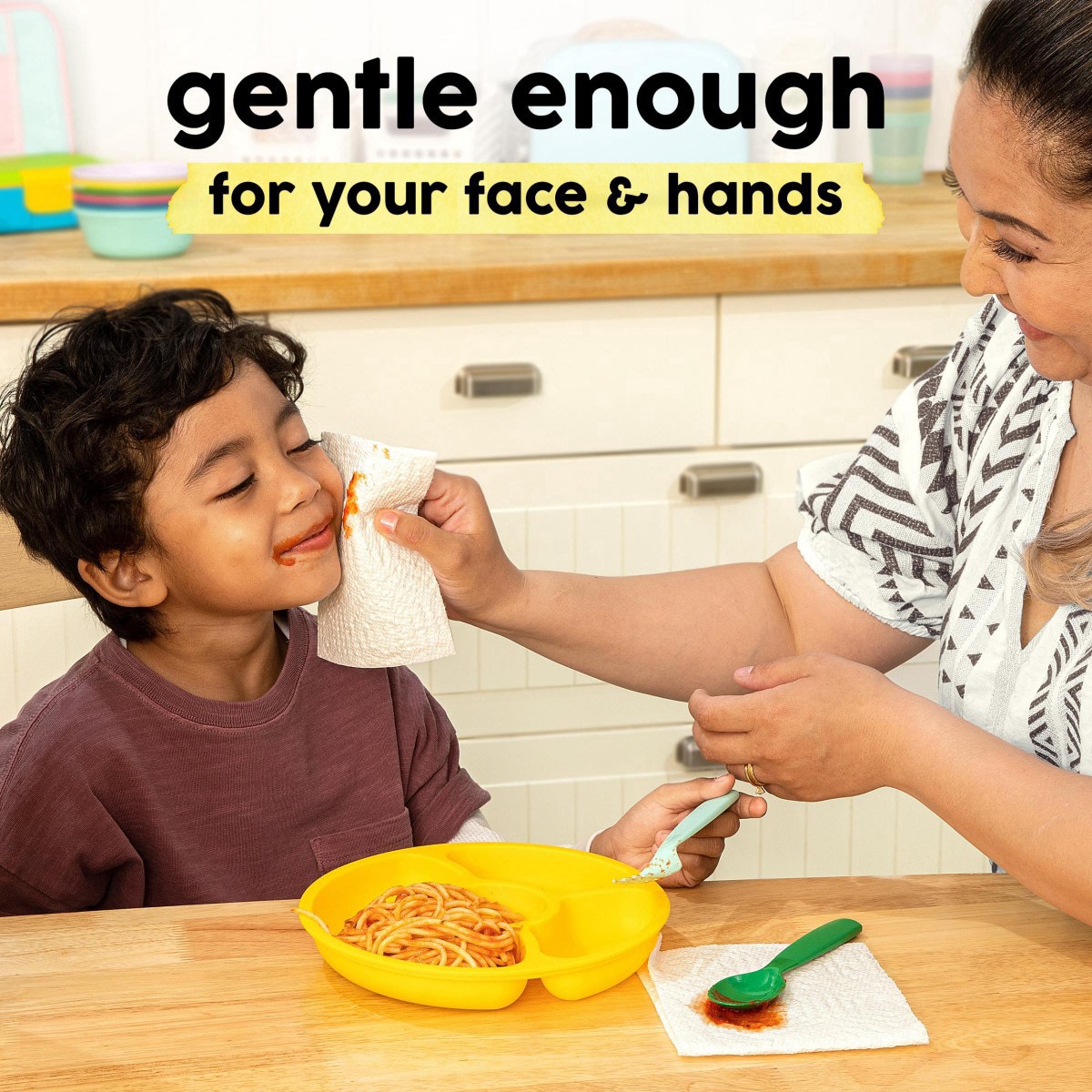 slide 29 of 29, Bounty Essentials Select-A-Size Paper Towels, 6 Triple Rolls, White, 162 Sheets Per Roll, 6 ct