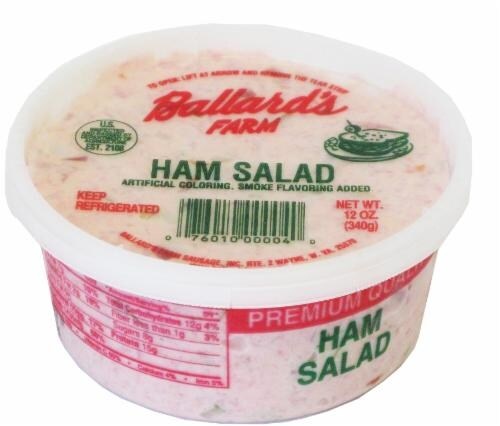 slide 1 of 1, Ballards Ham Salad, 12 oz