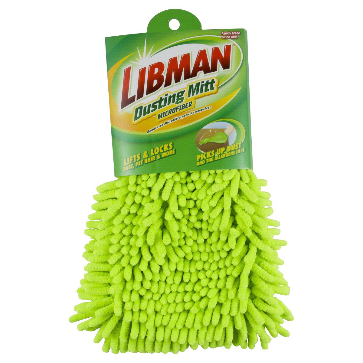 slide 1 of 5, Libman Microfinger Dusting Mitt, 1 ct