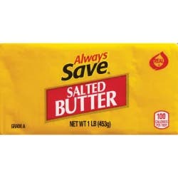 Always Save Salted Butter Block