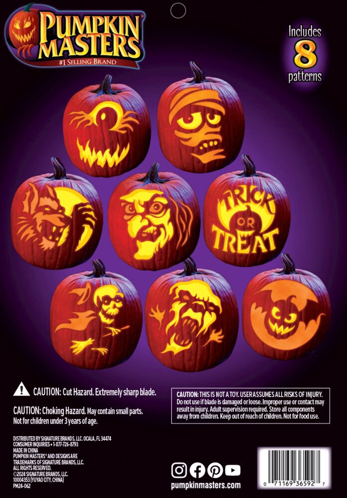 slide 2 of 3, Pumpkin Masters® Sculpt & Carve Pumpkin Decorating Kit, 5 ct