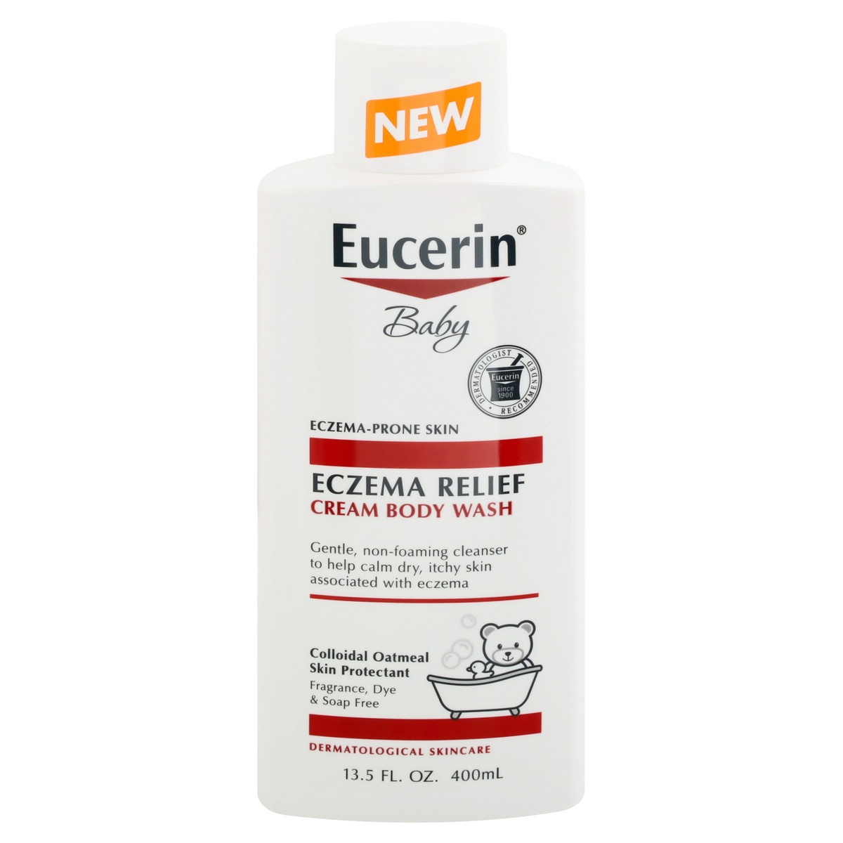 slide 1 of 1, Eucerin Baby Eczema Relief Cream Body Wash, 13.5 oz