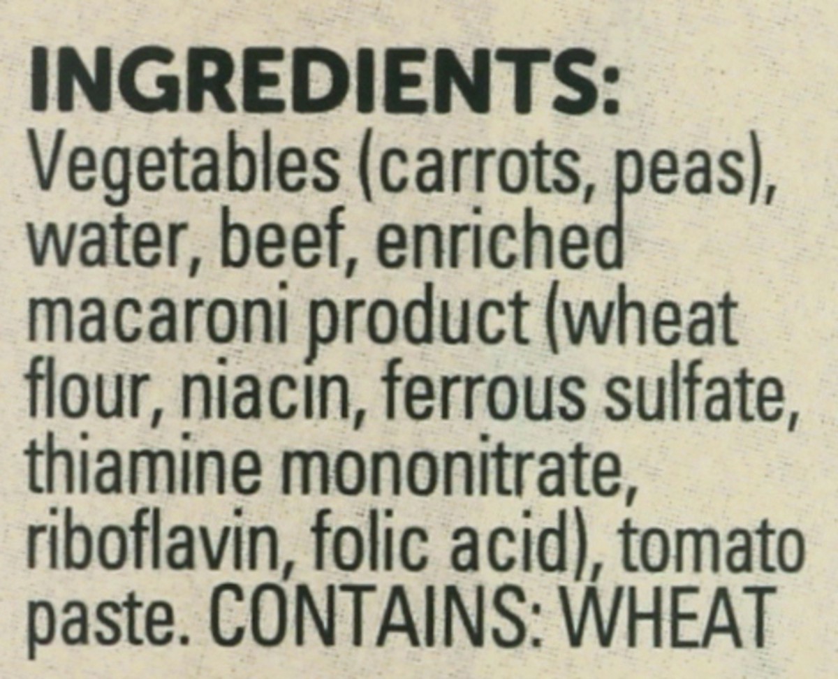 slide 11 of 11, Beech-Nut Macaroni + Beef + Vegetables 4 oz, 4 oz