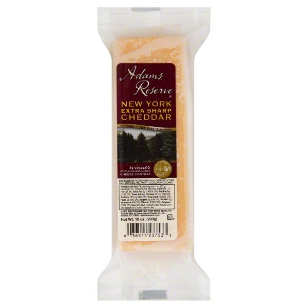 slide 1 of 1, Adams Reserve Yellow Sliced Cheese, 10 oz