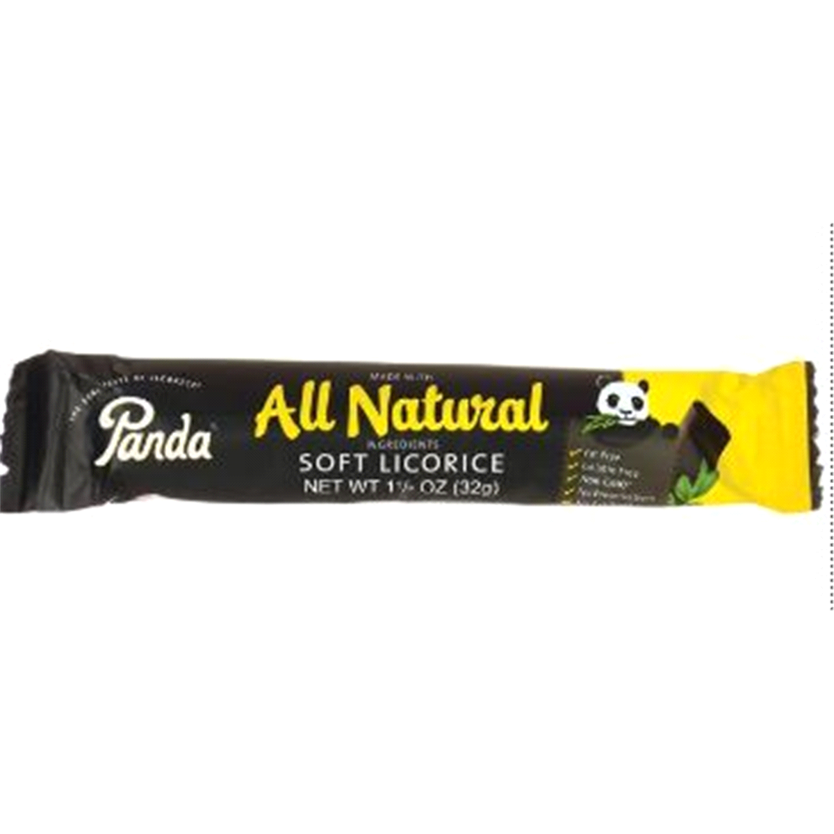 slide 1 of 1, Panda Licorice Bar, 1.12 oz