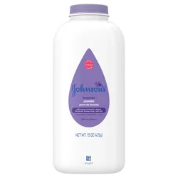 JOHNSON'S Lavender Powder, 15 Oz (425 g)