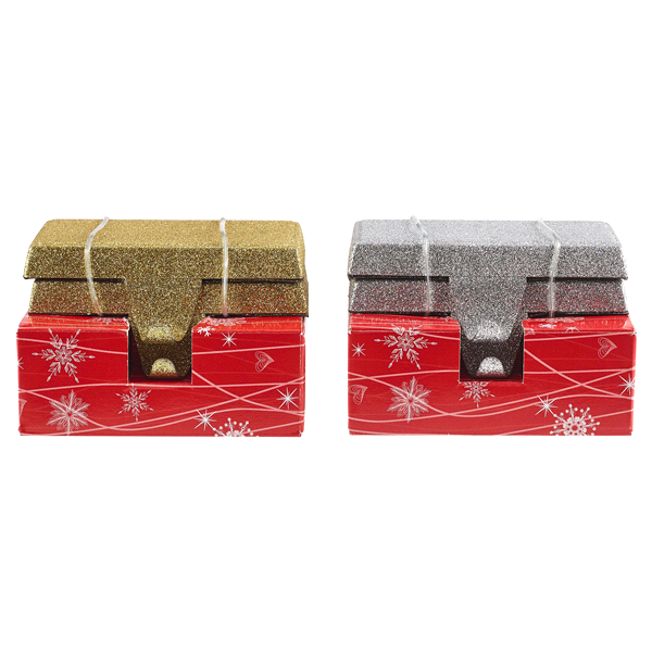 slide 1 of 1, December Home Stocking Holders, Glitter, 2 ct
