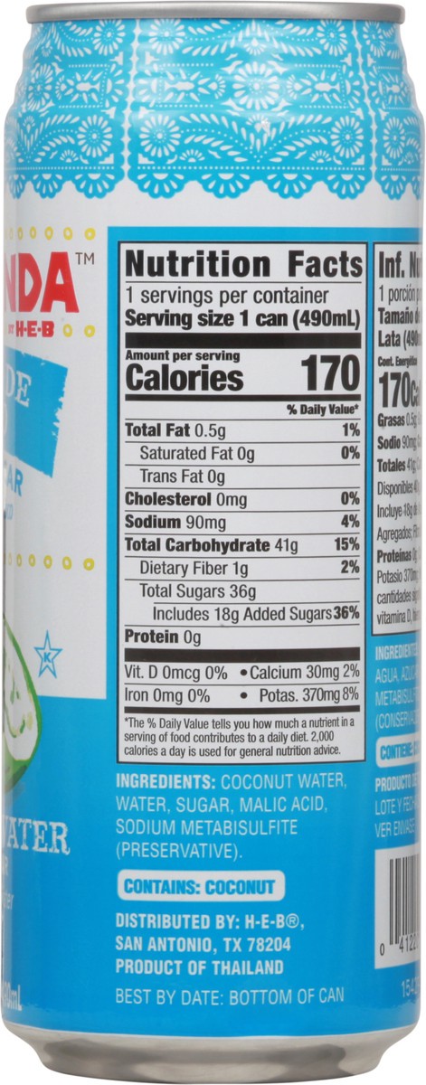 slide 6 of 13, Mi Tienda Coconut Water With Sugar And Pulp - 16.5 fl oz, 16.5 fl oz