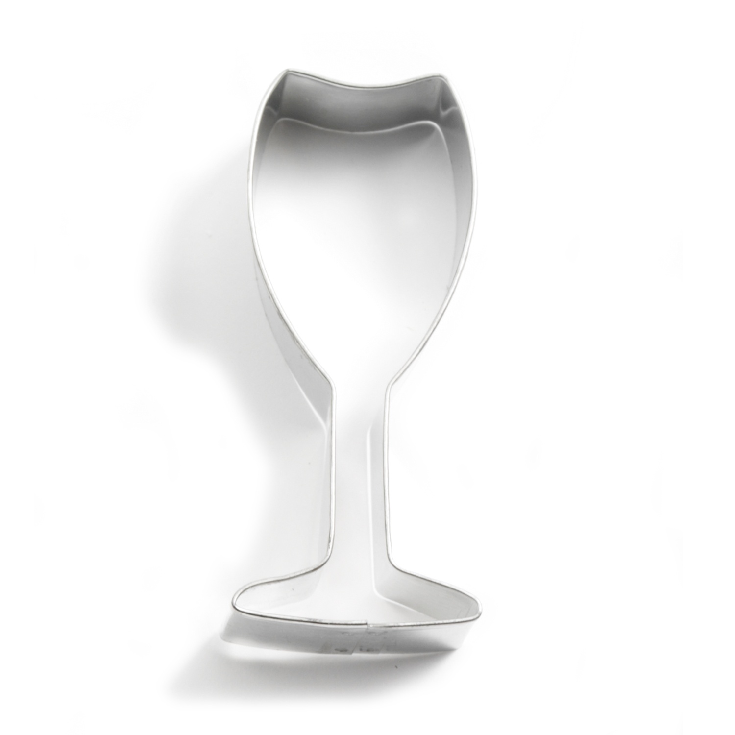 slide 1 of 1, Ann Clark Wine Glass Cookie Cutter, 4 in