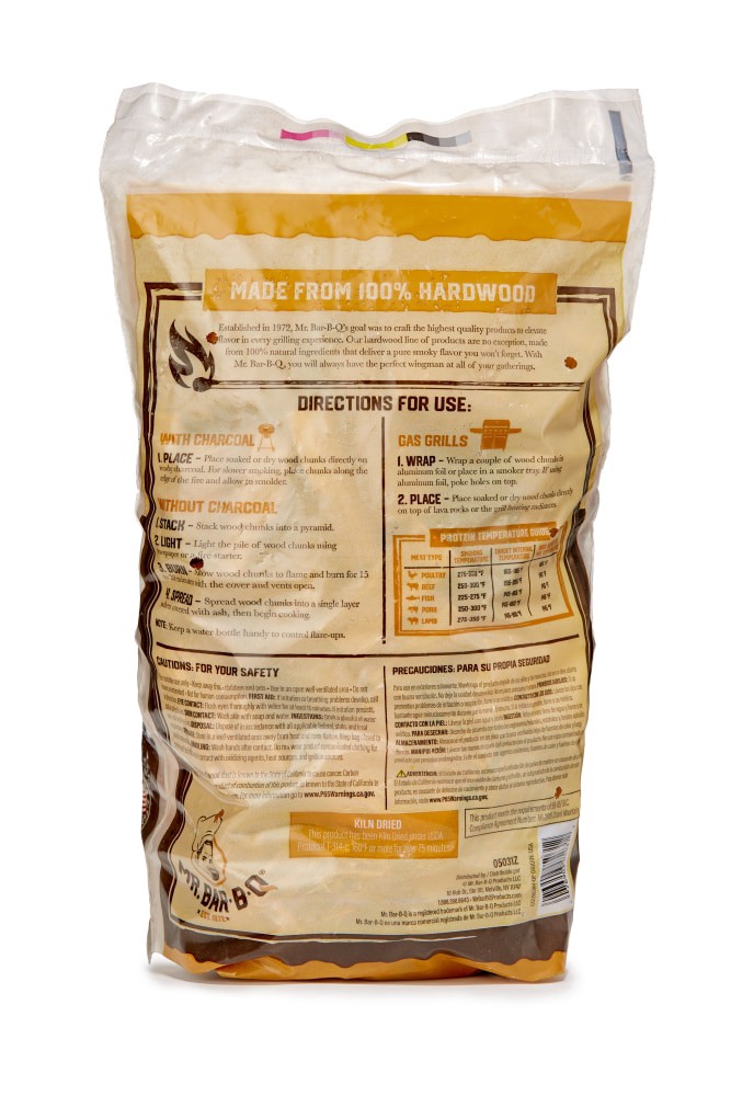 slide 2 of 2, Mr. Bar-B-Q Hickory Smoking Wood Chips, 1 ct