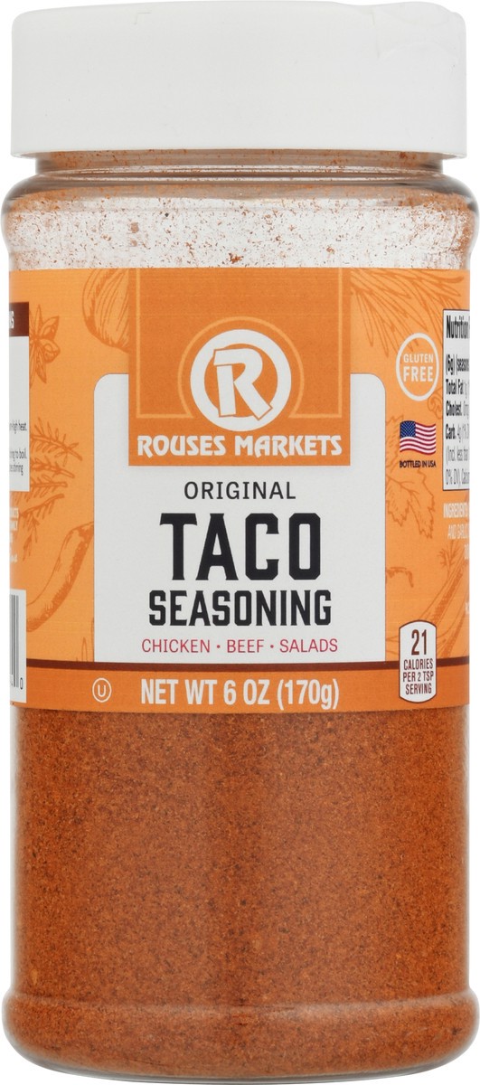 slide 2 of 9, Rouses Markets Taco Original Seasoning - 6 oz, 6 oz
