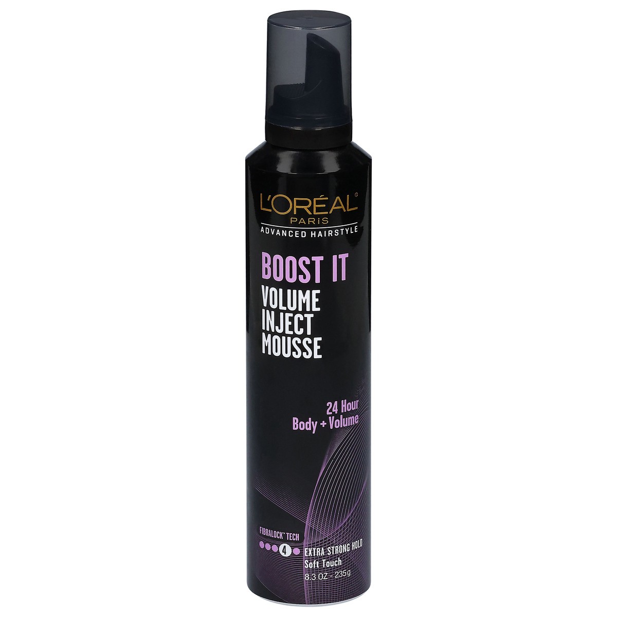 slide 1 of 9, L'Oréal Extra Strong Hold Volume Inject Mousse 8.3 oz, 8.3 fl oz