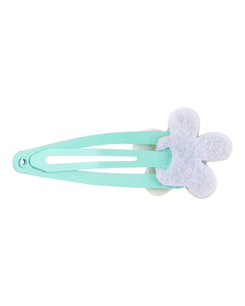 slide 2 of 2, Carter's Toddler 6-Pack Floral Hair Clips Multi OSZ, 1 ct