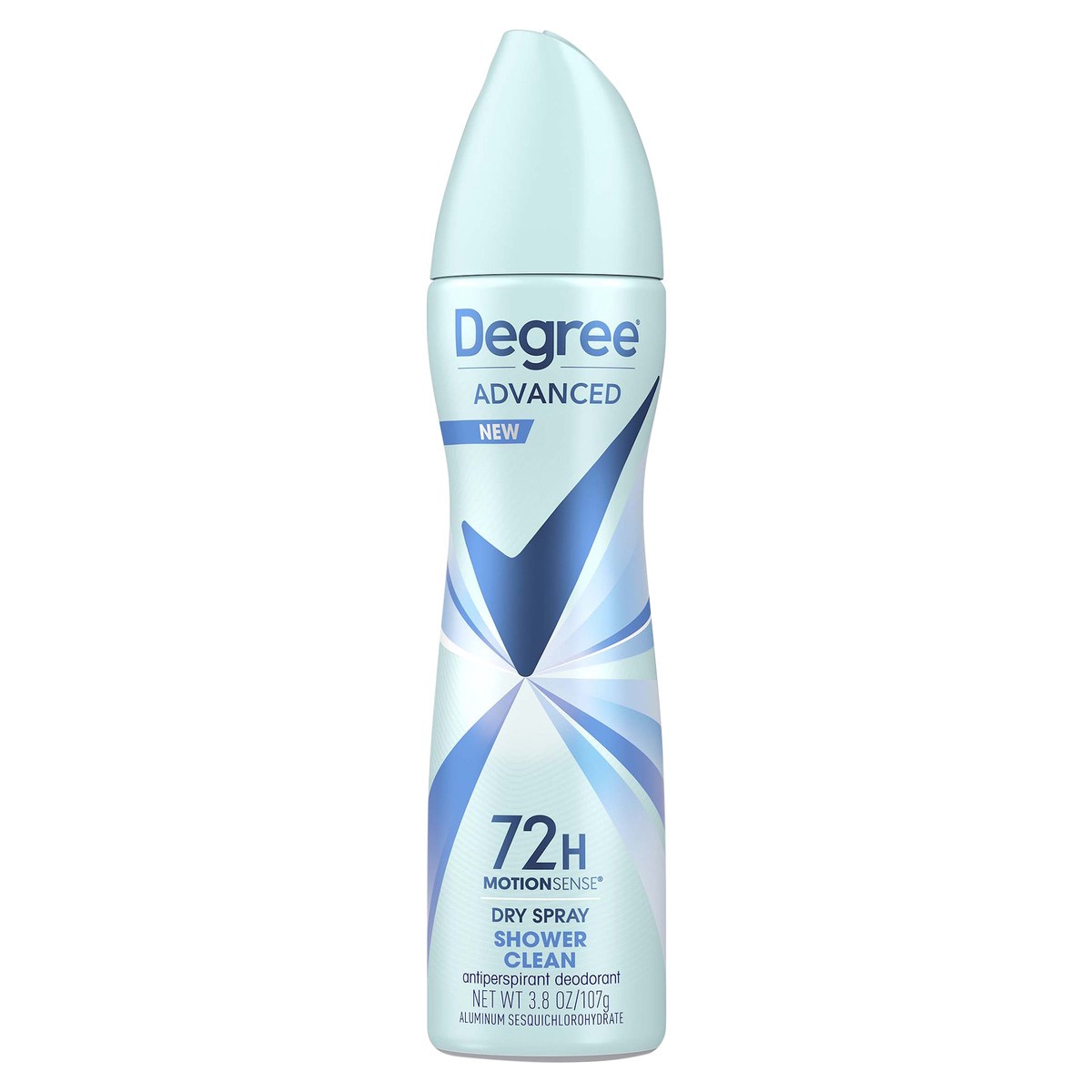 slide 1 of 4, Degree Antiperspirant Deodorant Dry Spray Shower Clean, 3.8 oz, 3.8 oz