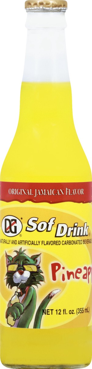 slide 9 of 9, DG Pineapple Soda Soft Drink - 12 oz, 12 oz