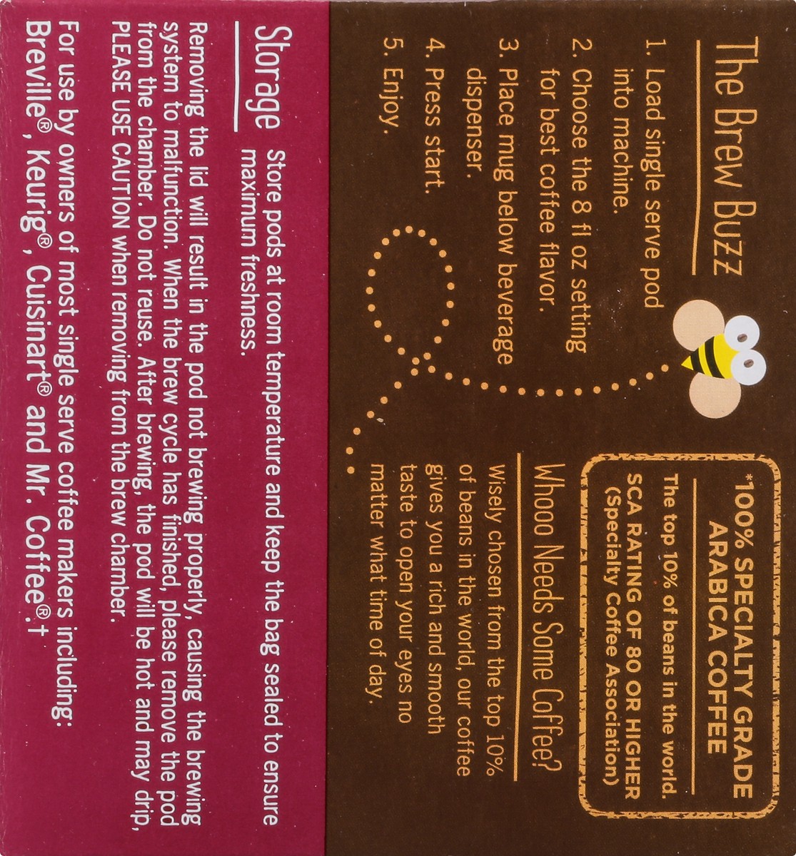 slide 12 of 15, Wide Awake Coffee Co. Single Serve Pods Decaffeinated Mild Breakfast Blend Coffee - 10 ct, 10 ct