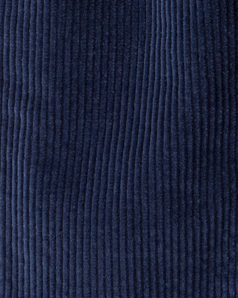 slide 2 of 4, Littleplanet Toddler Organic Cotton Corduroy Drawstring Pants Royal Blue 3T, 3T