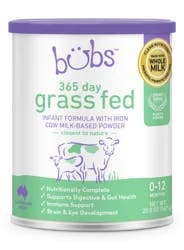BUBS 365 Day Grass Fed Infant Formula (0-12 Months)