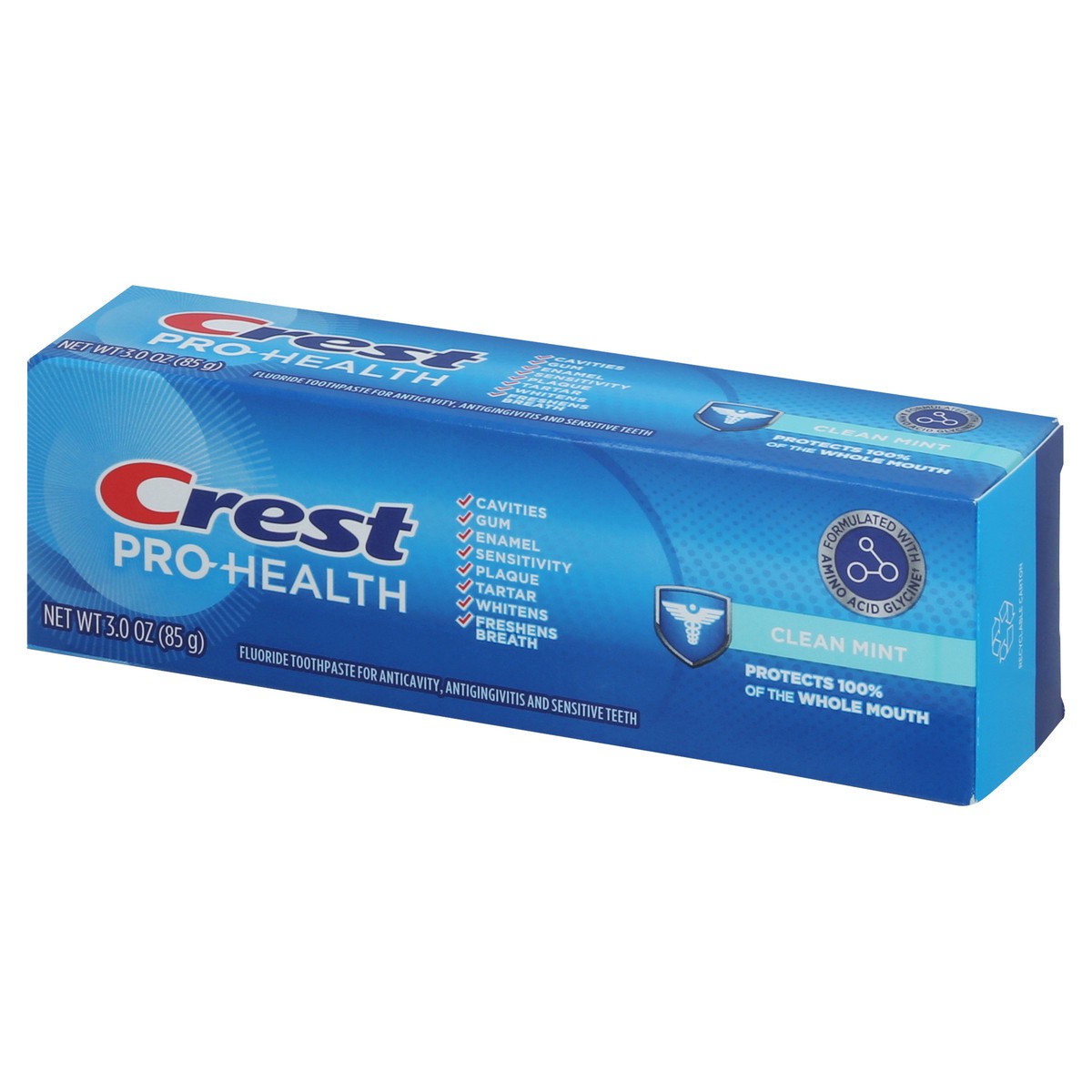slide 7 of 9, Crest Pro-Health Clean Mint Toothpaste (3.0oz), 3 oz