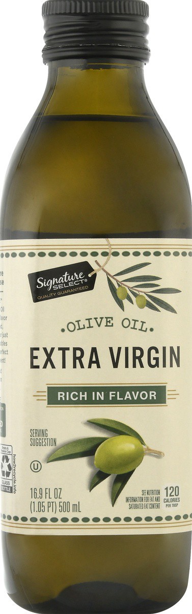 slide 7 of 9, Signature Select Extra Virgin Olive Oil 16.9 fl oz, 16.9 fl oz