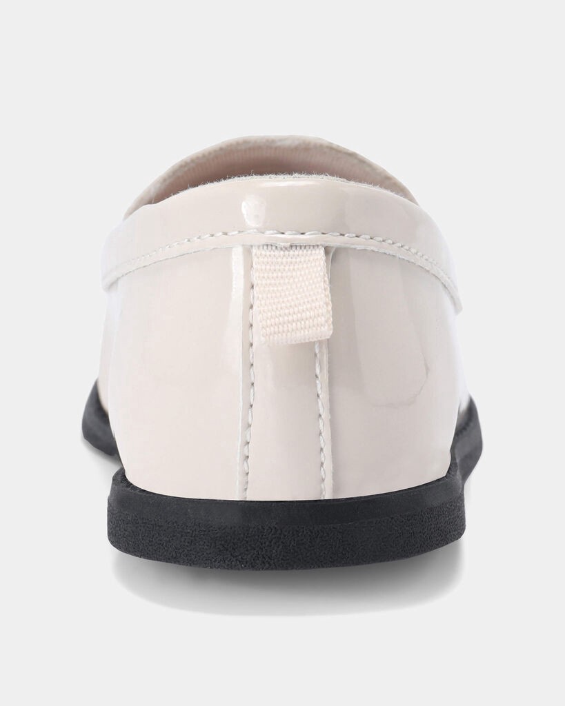 slide 4 of 6, Carter's Carters Toddler Girl Heart Dress Shoes - Cream Cream 12, 1 ct