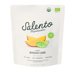 Salento Provisions Organic Dried Mango Lime, 3.52 Oz.