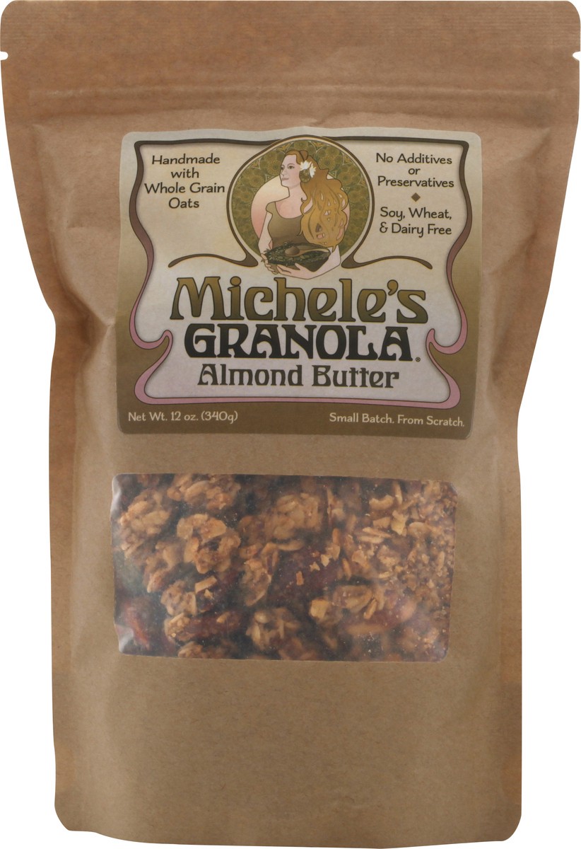 slide 1 of 9, Michele's Granola Almond Butter, 12 oz