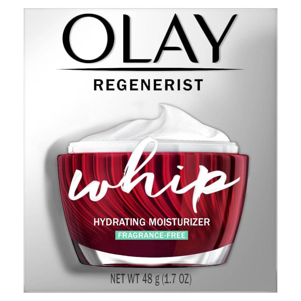 slide 2 of 11, Olay Regenerist Whip Face Moisturizer, Fragrance-Free, 1.7 Oz, 1.7 oz