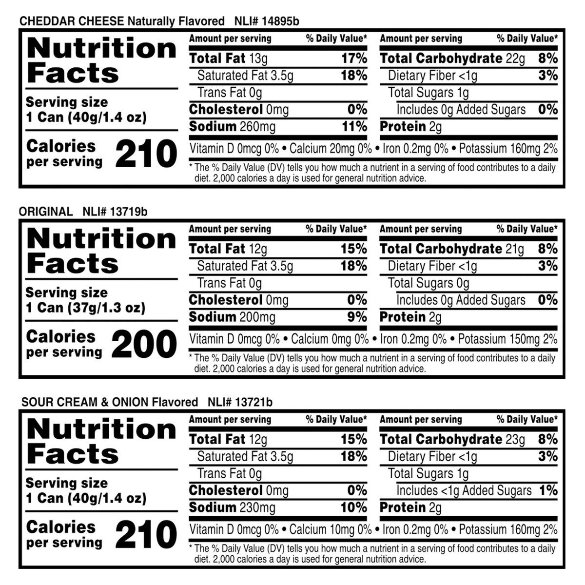 slide 11 of 13, Pringles Potato Crisps Chips, Lunch Snacks, On-the-Go Snacks, Grab N' Go, Variety Pack, 13.7oz Tray, 10 Cans, 13.7 oz