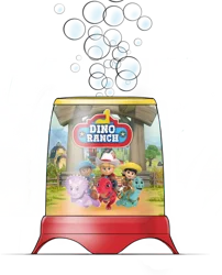 Little Kids Dino Ranch Cyclone Bubble Machine