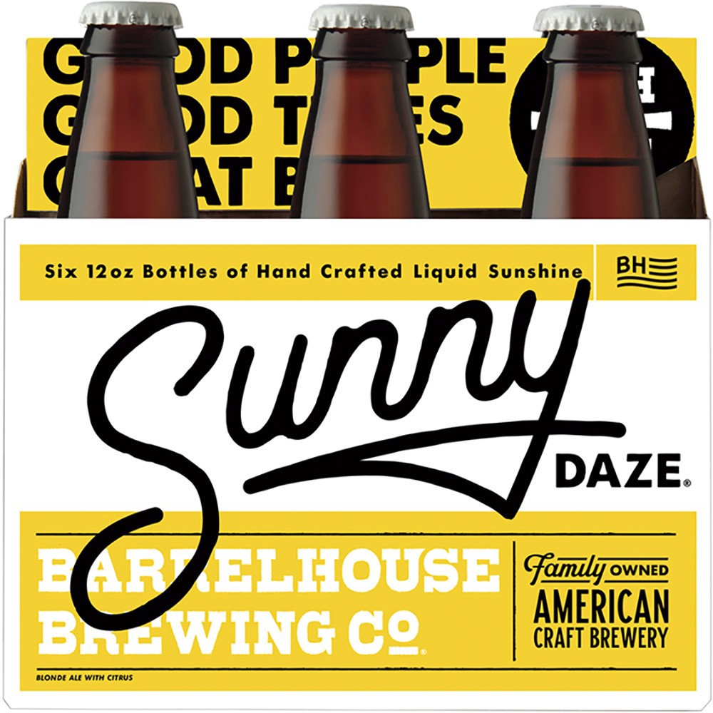 slide 1 of 1, Barrelhouse Sunny Daze, 6 ct; 12 oz