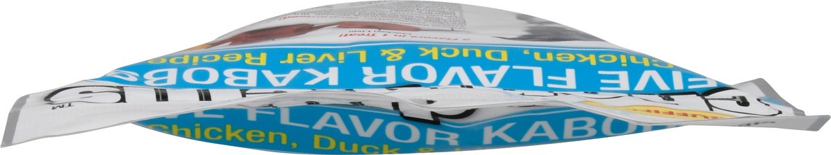 slide 3 of 9, Ruffin' It Chomp'ems Five Flavor Kabobs Chicken, Duck & Liver Recipe Dog Treats 6 Pack, 6 ct