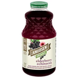 R.W. Knudsen Family Organic Elderberry Echinacea 100% Juice 32 fl oz