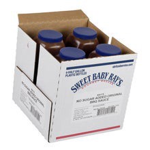 slide 1 of 1, Sweet Baby Ray's Swtbray No Sug Add Orig Bbq Sauce 64Z, 64 fl oz