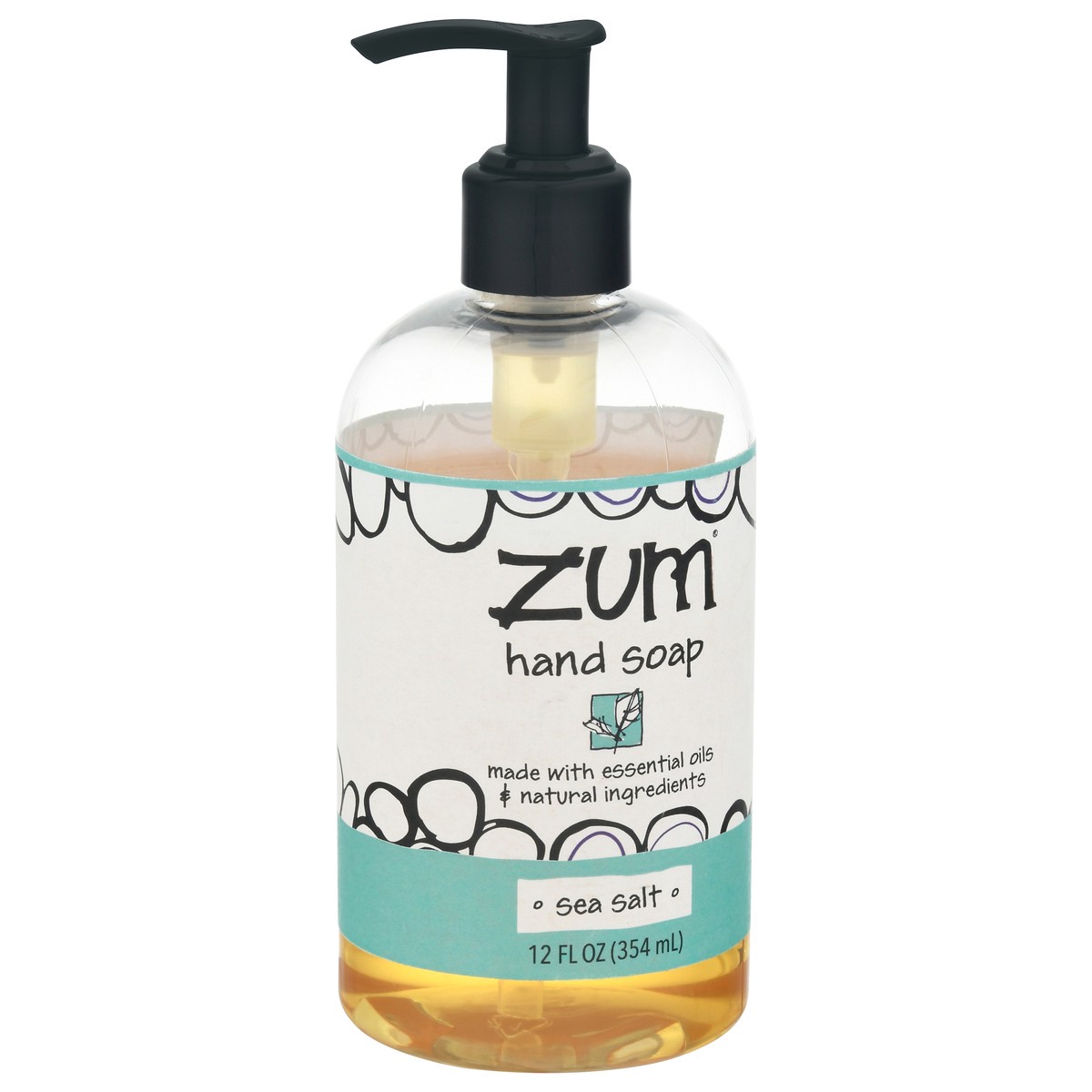 slide 8 of 9, Zum Sea Salt Hand Soap 12 fl oz, 12 fl oz