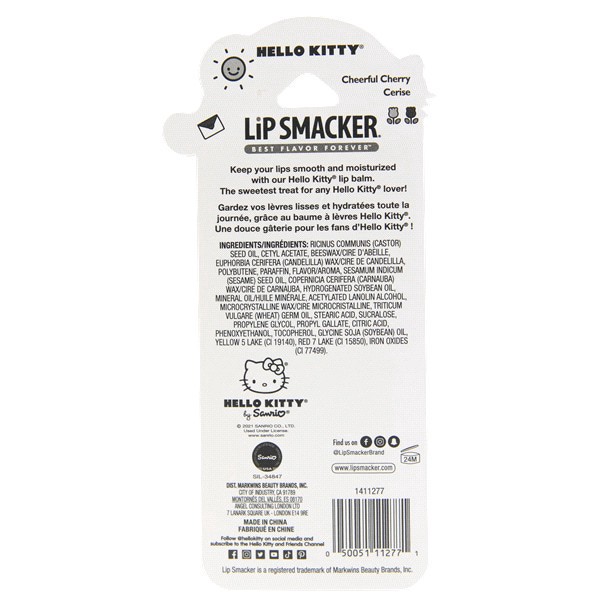 slide 5 of 5, Lip Smacker Lippy Pal Lip Balm Hello Kitty, 14 oz
