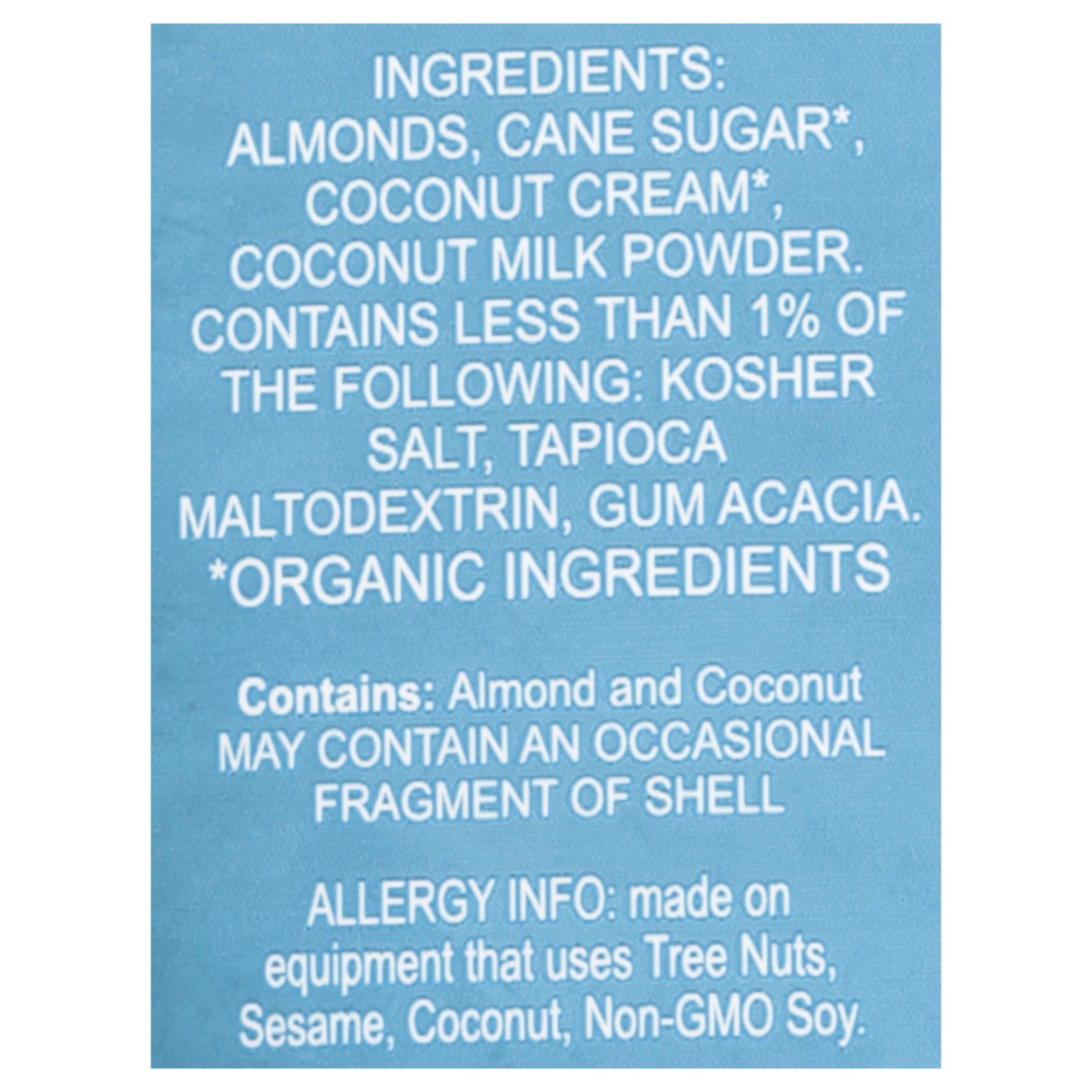 slide 12 of 14, Nuts on the Run Organic Coconut Cream Coconut Almonds 4.75 oz, 4.75 oz