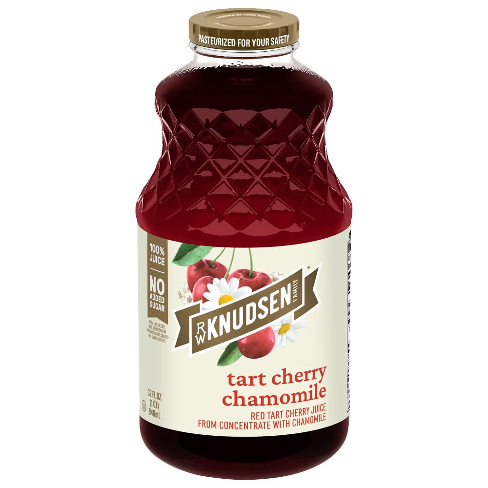 slide 1 of 4, RW Knudsen Family Tart Cherry Chamomile 100% Juice 32 fl oz, 32 fl oz