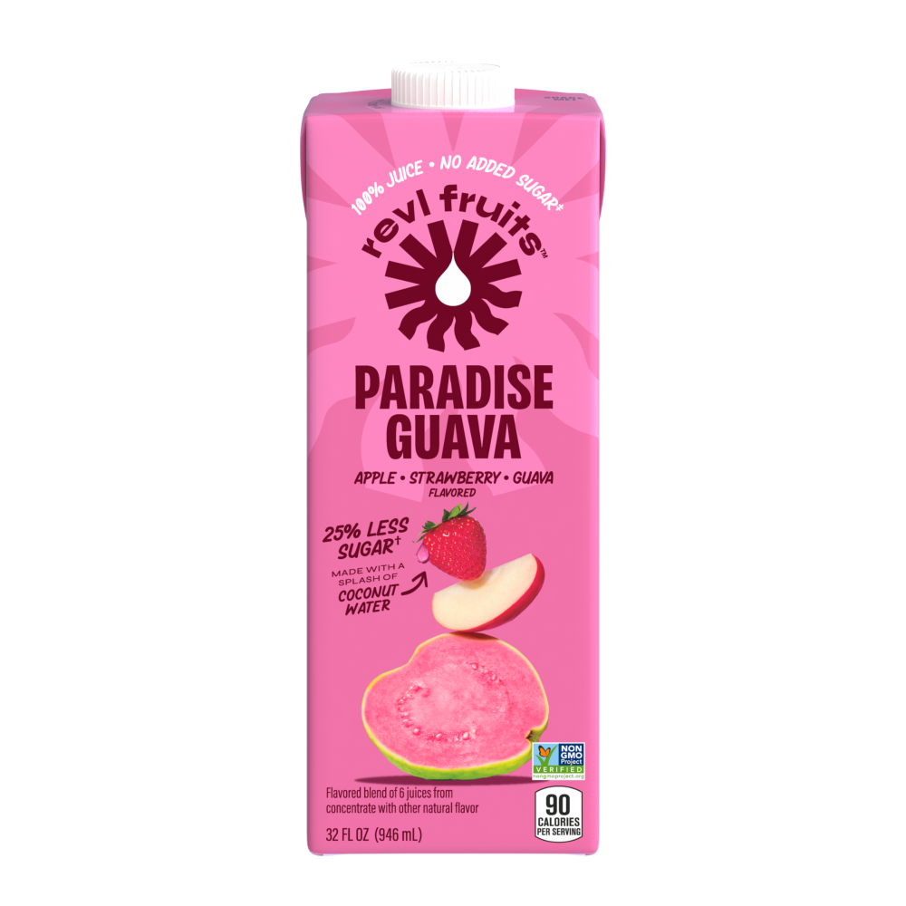 slide 2 of 3, Revl Fruits™ Paradise Guava Juice, 32 fl oz