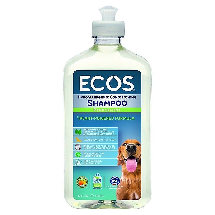 slide 1 of 1, ECOS Peppermint Pet Shampoo, 17 fl oz
