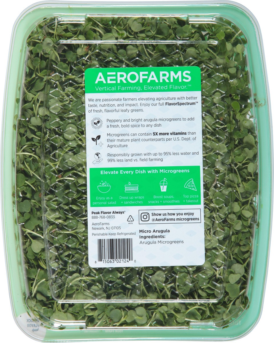 slide 5 of 12, AeroFarms Micro Arugula 2 oz, 1 ct