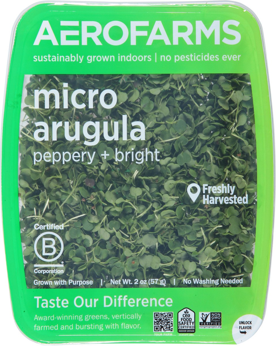 slide 6 of 12, AeroFarms Micro Arugula 2 oz, 1 ct